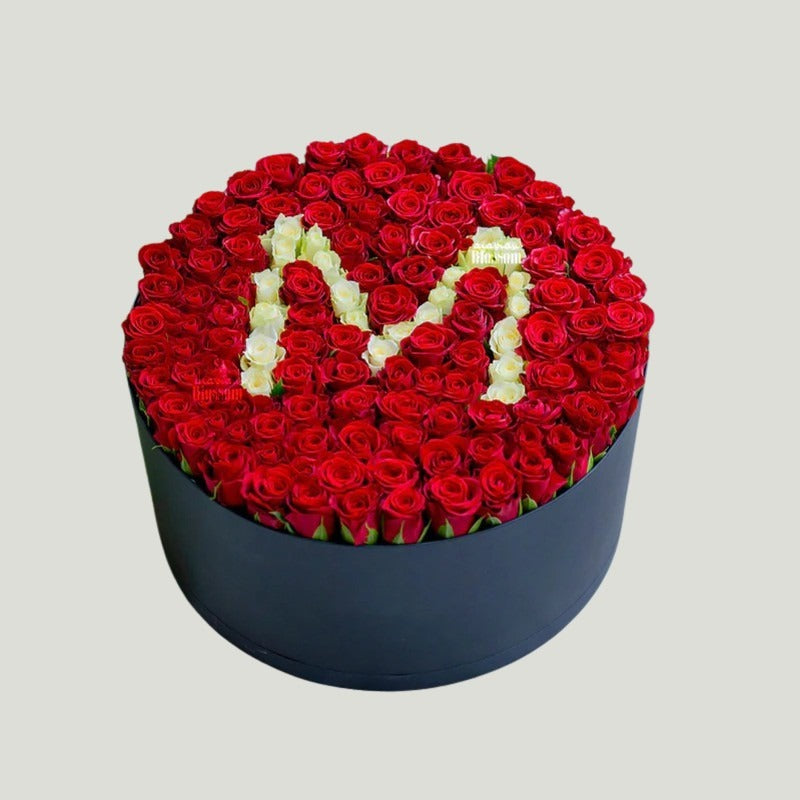 LUXURY RED ROSES BOX