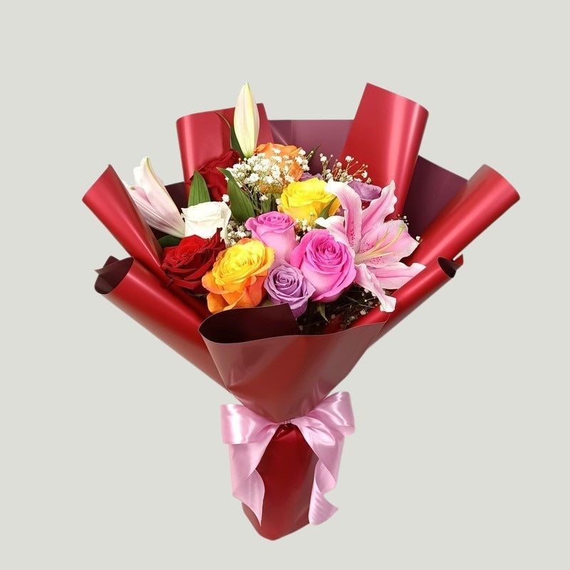 PINK AND YELLOW BOUQUET