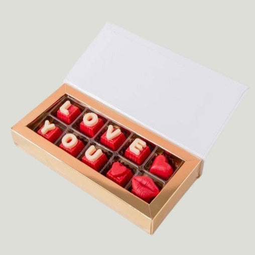 LOVE YOU CHOCOLATE BOX