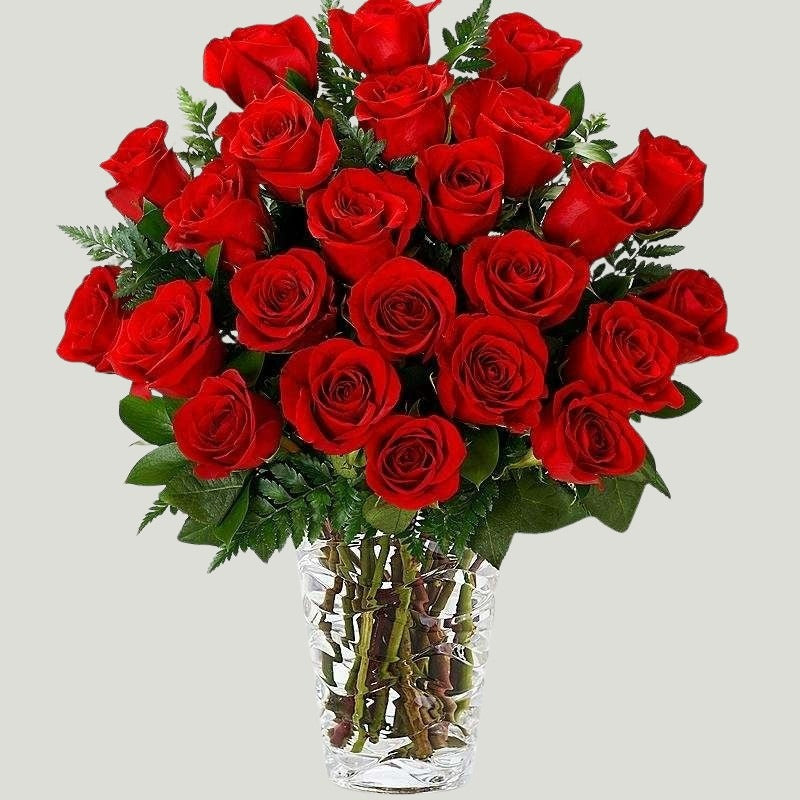 ROSES IN A VASE