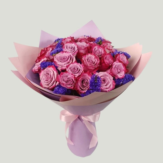 PURPLE ROSE BOUQUET