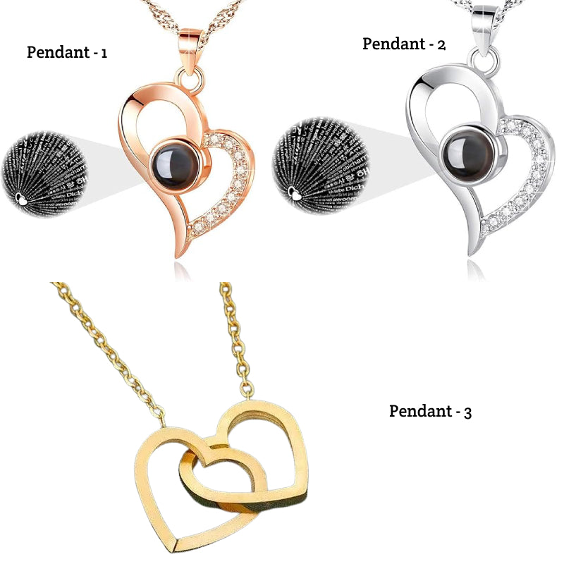 FOREVER ROSE in BOX with PENDANT