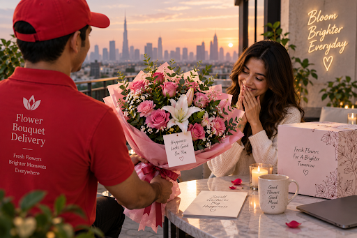 How Flower Bouquet Delivery Works in Dubai: A Buyer's Guide