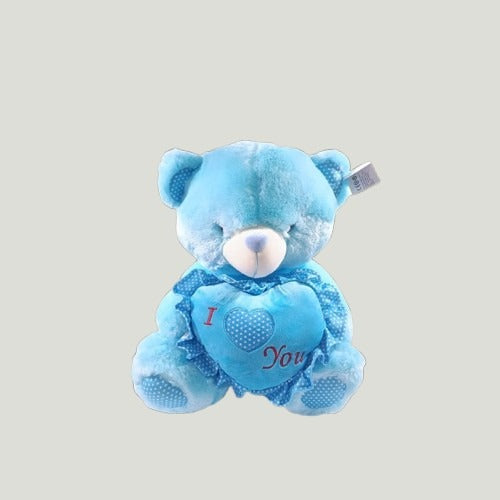 BIG BLUE TEDDY 50CM