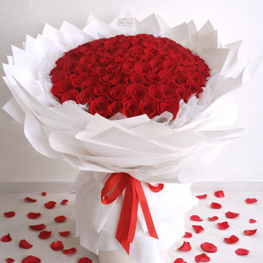 Red Roses Bouquet Large