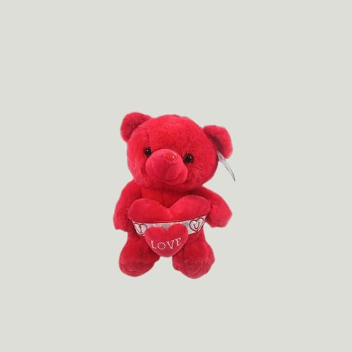 RED TEDDY 30CM