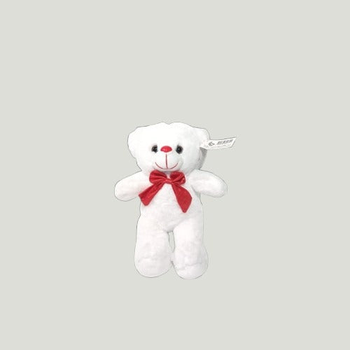 WHITE TEDDY 30CM