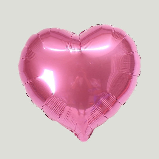 PINK ALUMINUM FOIL HEART