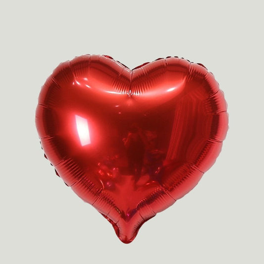 RED ALUMINUM FOIL HEART