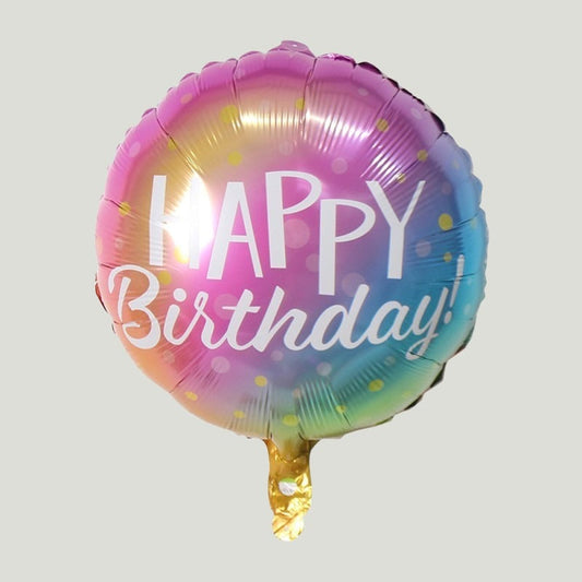 HAPPY BIRTHDAY FOIL BALLOON