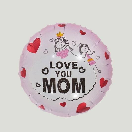 LOVE YOU MOM BALLOON