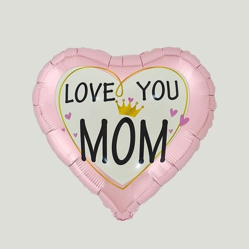 LOVE YOU MOM BALLOON