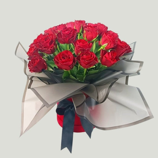 RED ROSES BOX