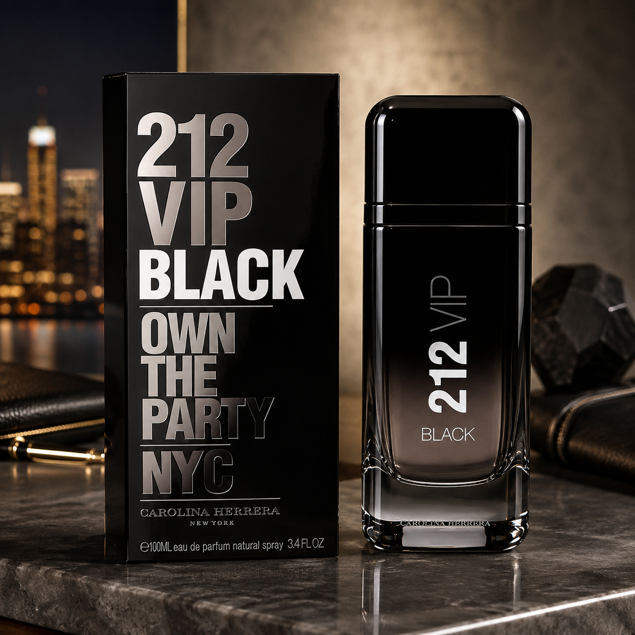 CAROLINA HERRERA 212 VIP BLACK EDP 100ML
