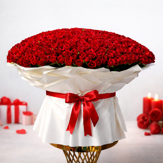 500 Red Roses Premium Bouquet