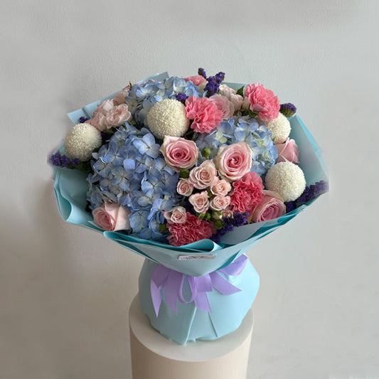 BABY BOY FLOWER BOUQUET