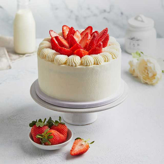 Strawberry Cream Cake