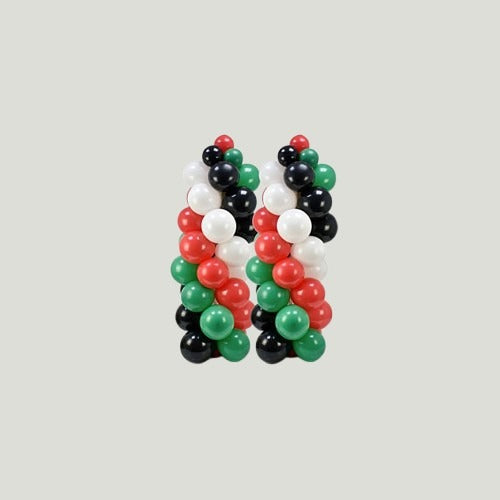 UAE FLAG COLOR BALLOONS STAND