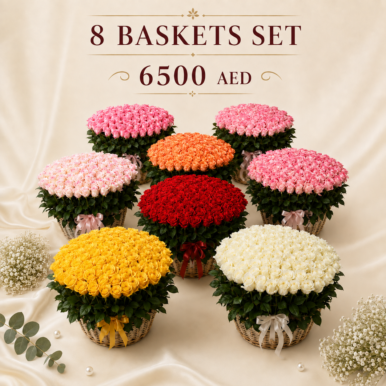 8 Basket Set