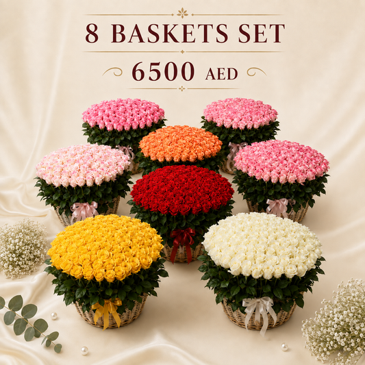 8 Basket Set