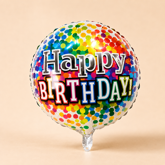 HAPPY BIRTHDAY FOIL BALLOON