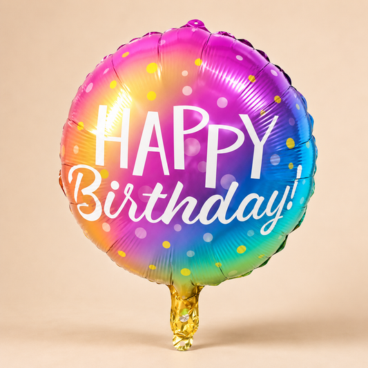 HAPPY BIRTHDAY FOIL BALLOON