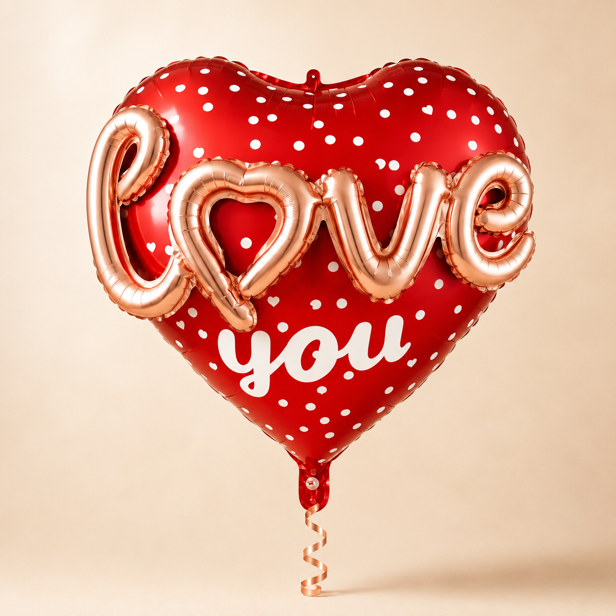 LOVE YOU FOIL BALLOON