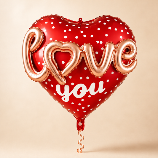 LOVE YOU FOIL BALLOON