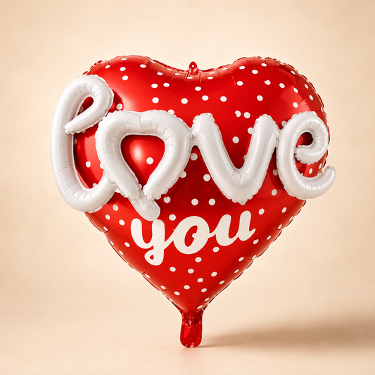 LOVE YOU FOIL BALLOON