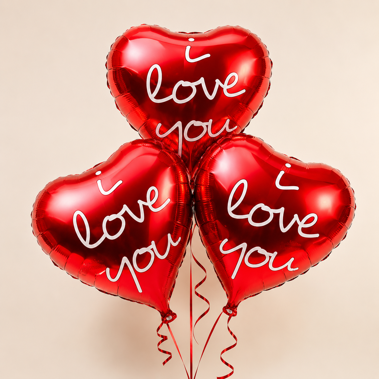 FOIL BALOON with Helium 3 PCS