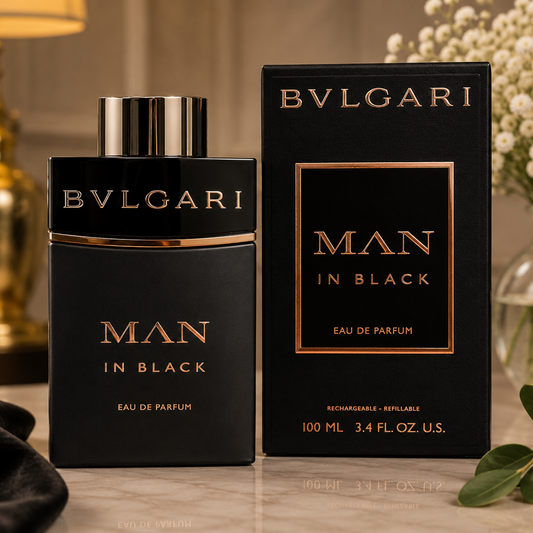 BVLGARI MAN IN BLACK EDP 100ML REFILLABLE