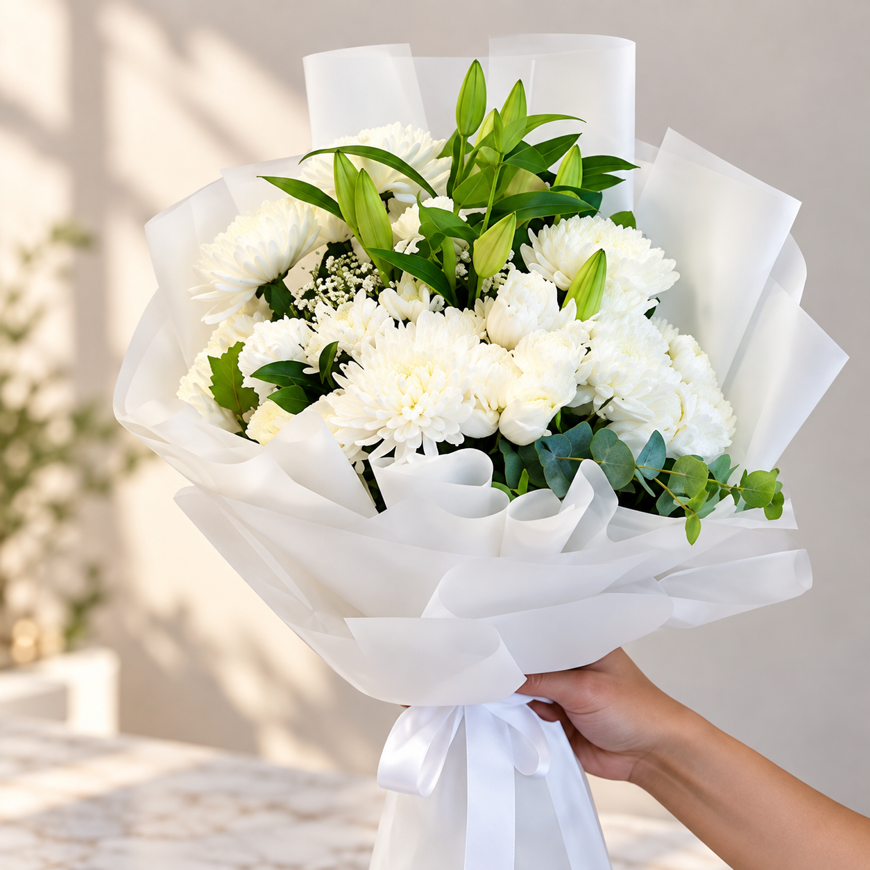 White Soul Bouquet