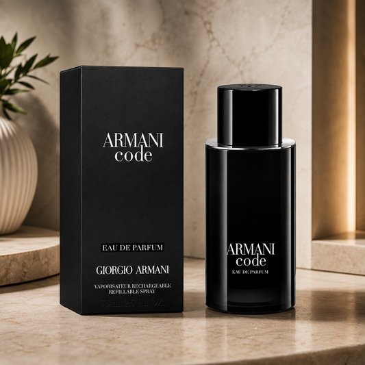 GIORGIO ARMANI CODE (M) EDP 75ML REFILLABLE