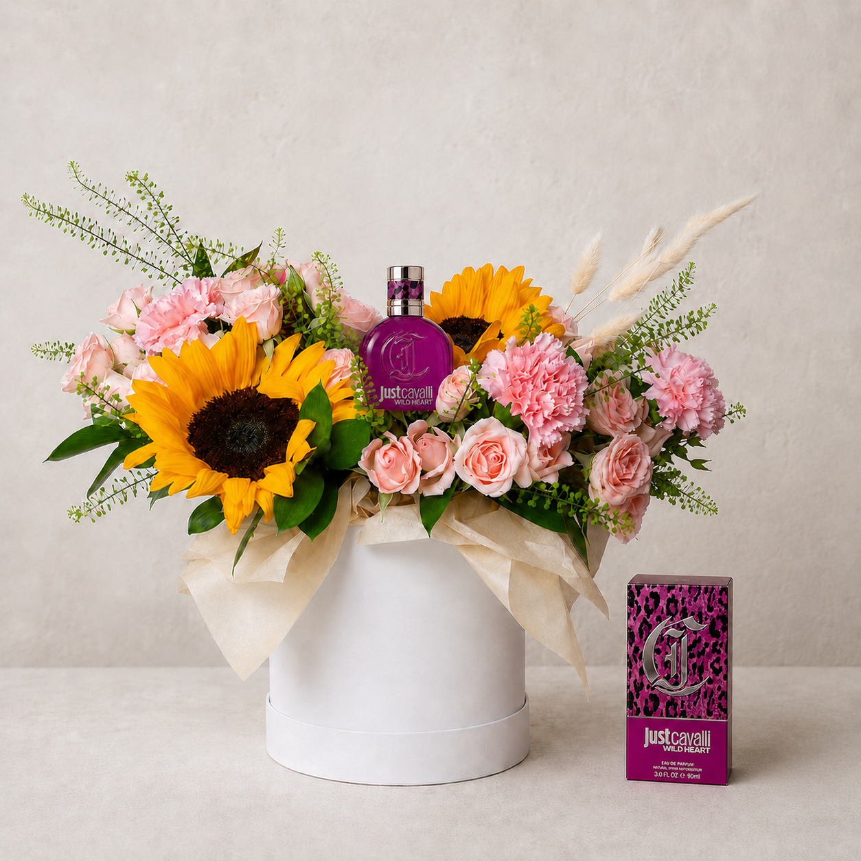 Flowers And Perfume Set
