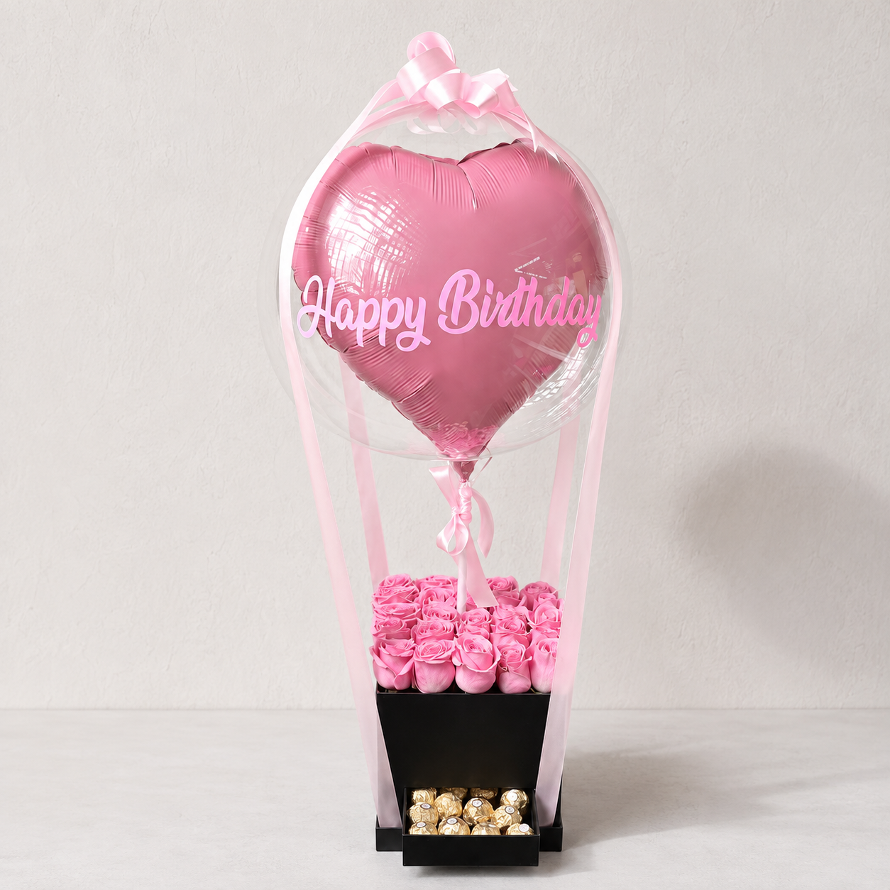 Birthday Flowers And Balloons