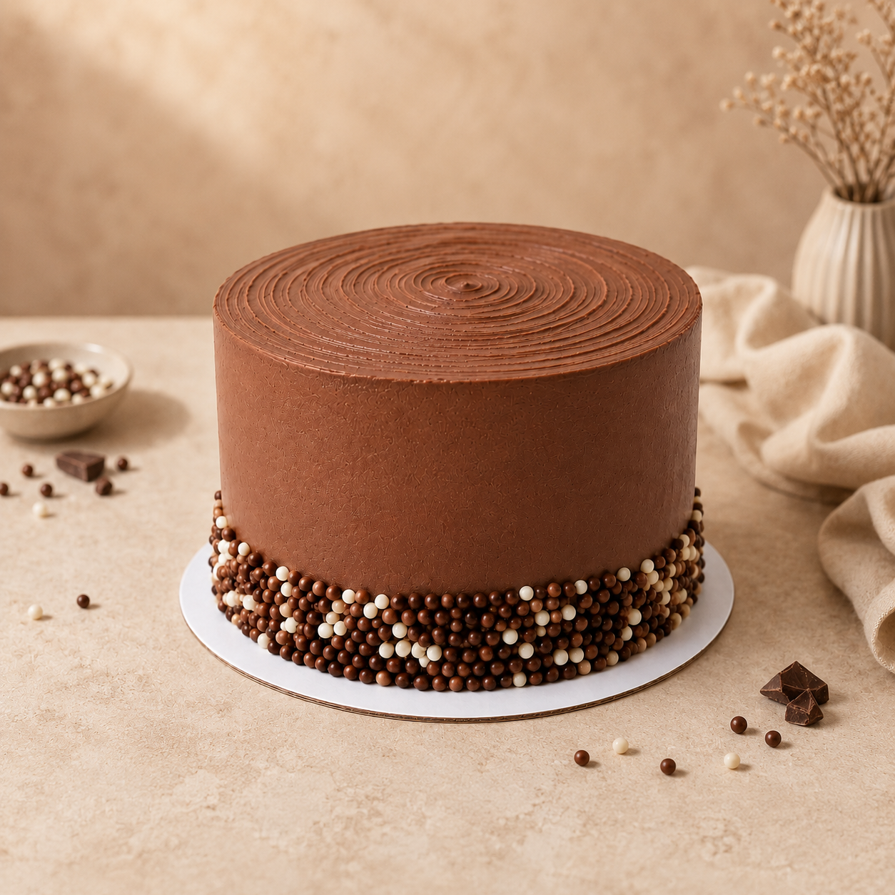 Luxury Chocolate Ganache Cake 1kg