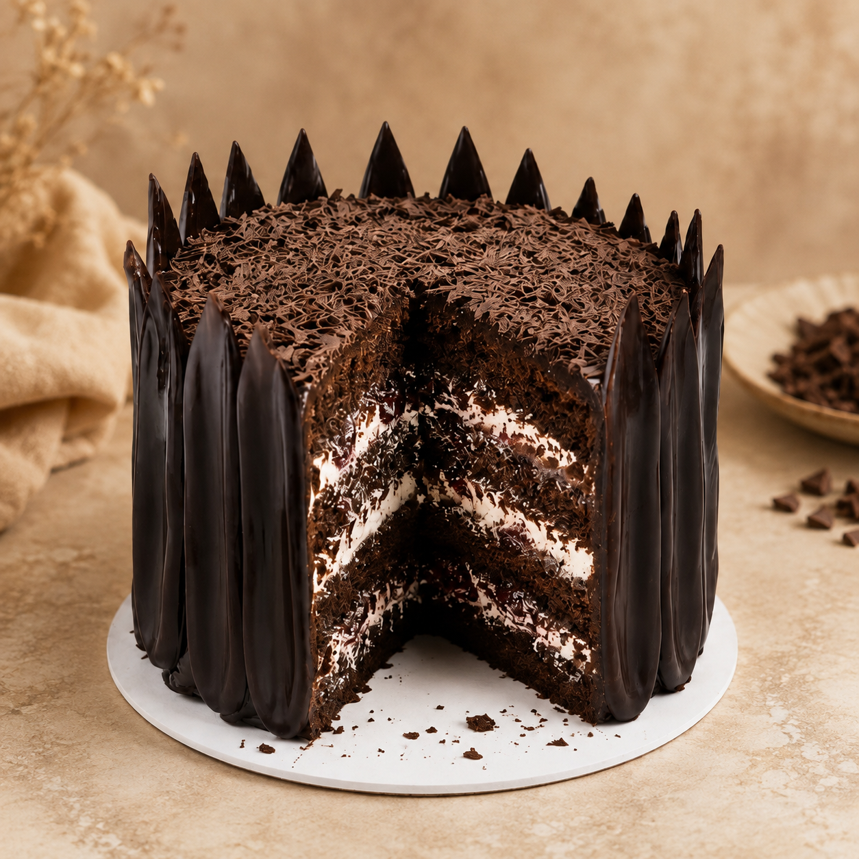 Luxury Edition Black Forest Cake 1kg
