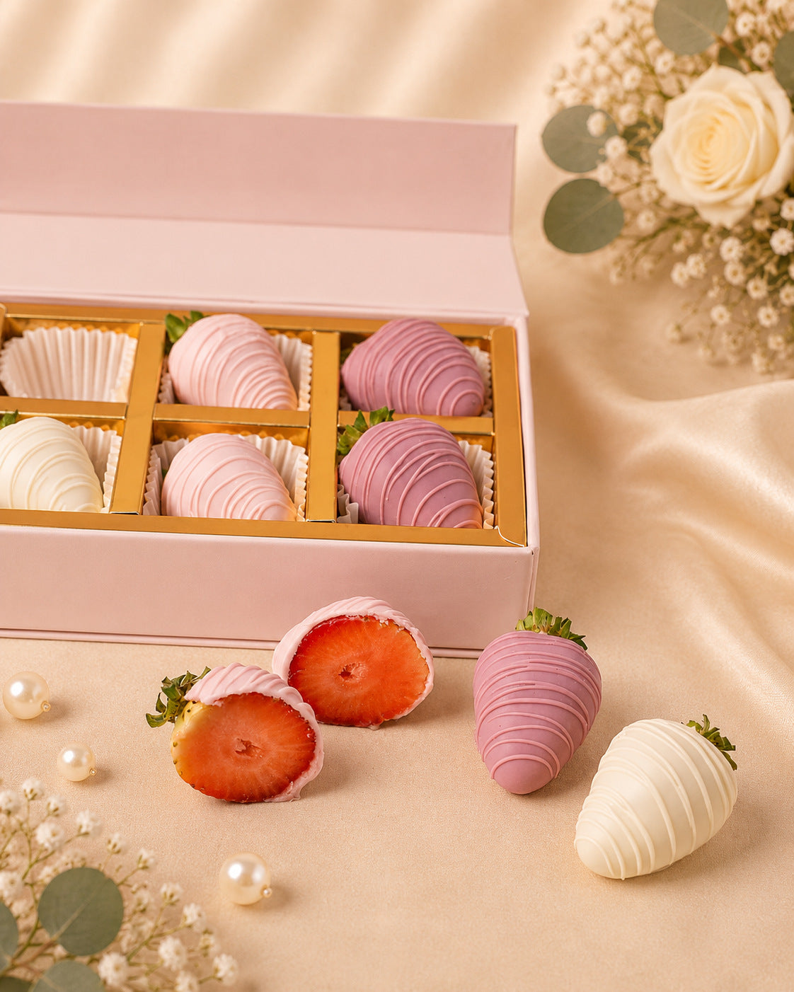 10 Chocolate Covered Strawberries