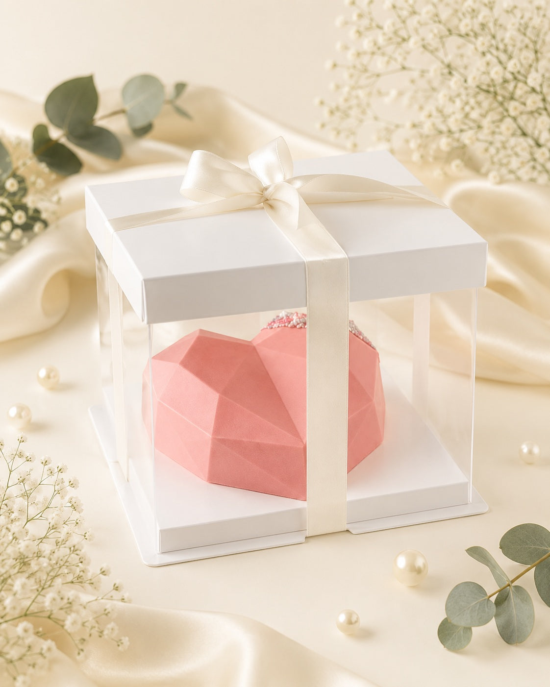 3D Diamond Heart