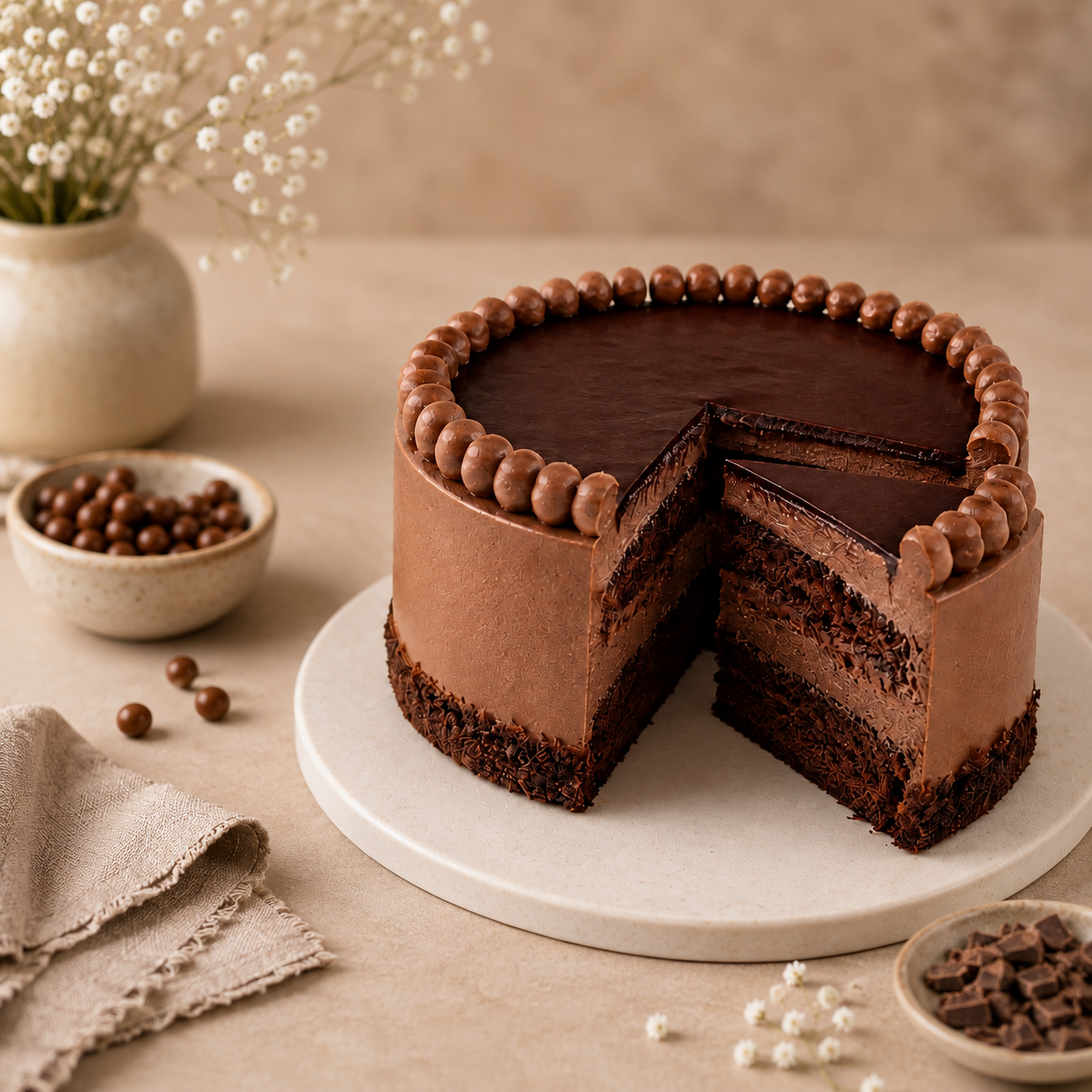 Malteser Cake