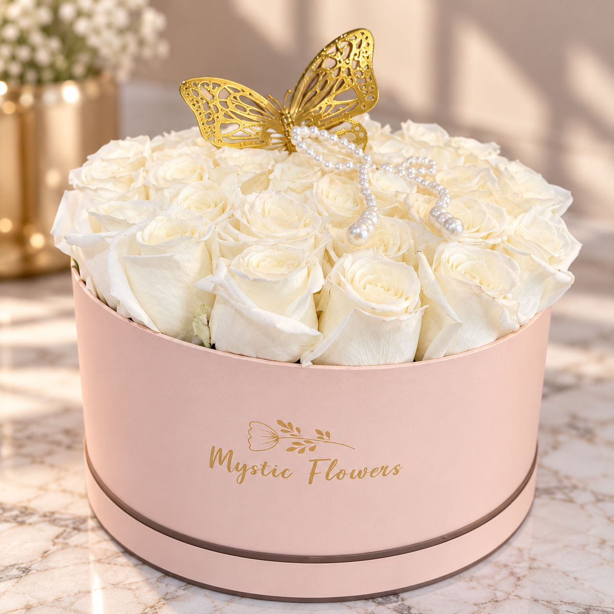 White Roses Box