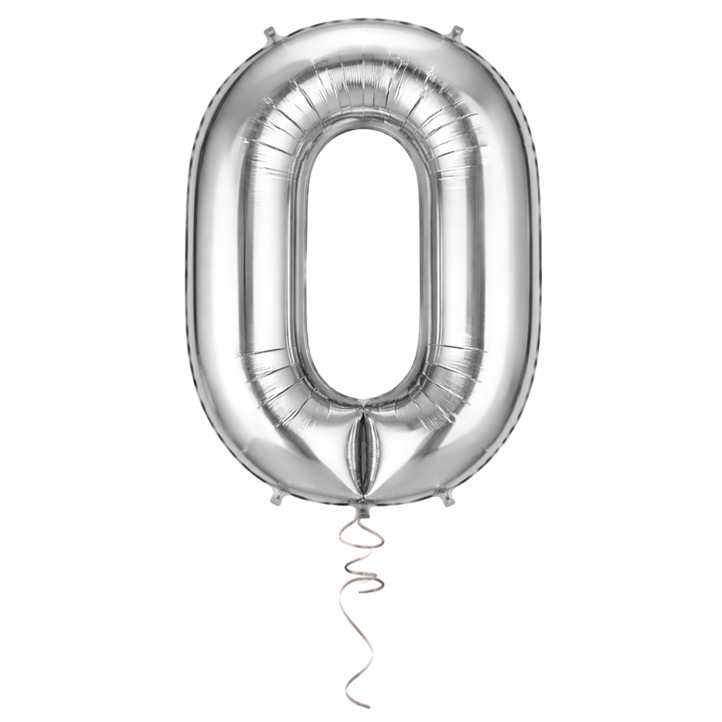 Number 0 Silver