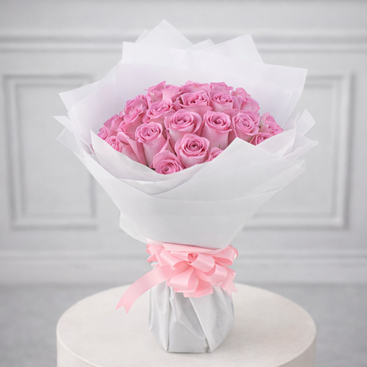 Pink Roses Bouquet