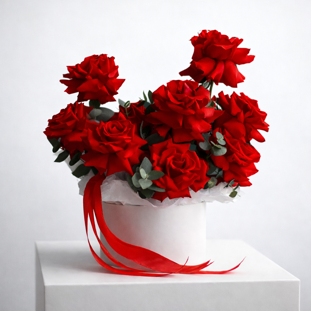 باقة ورد حمراء رائعة