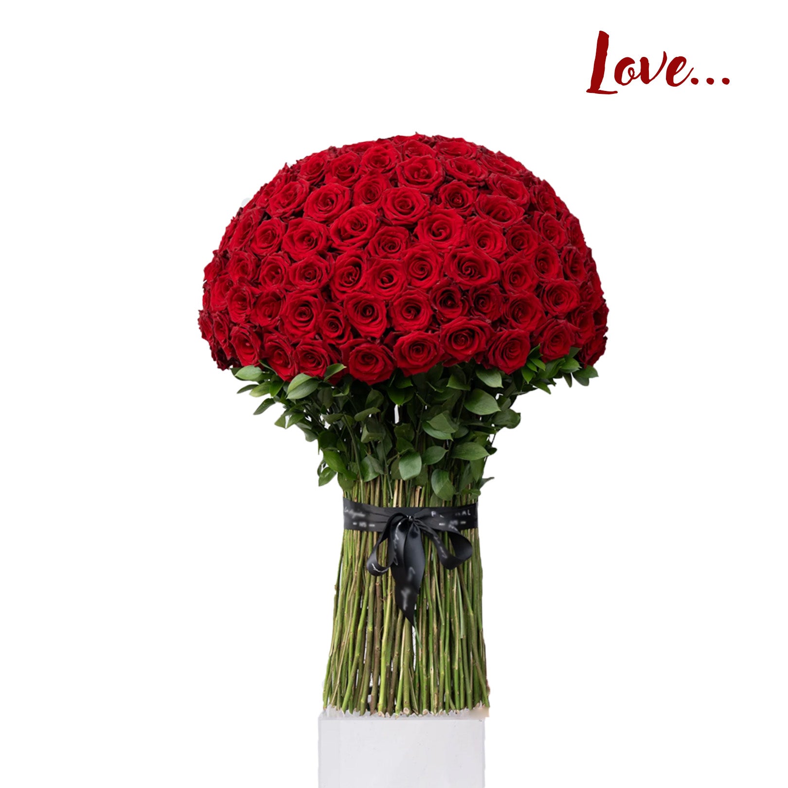 LUXURY RED ROSES BOUQUET