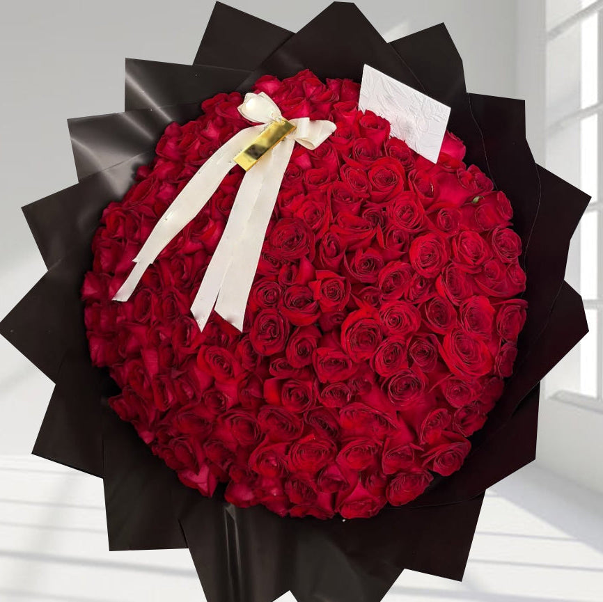 201 RED ROSES BOUQUET