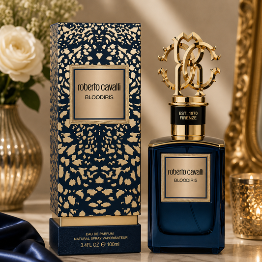 BLOODIRIS GOLD COLLECTION BY ROBERTO CAVALI (U) EDP 100ML
