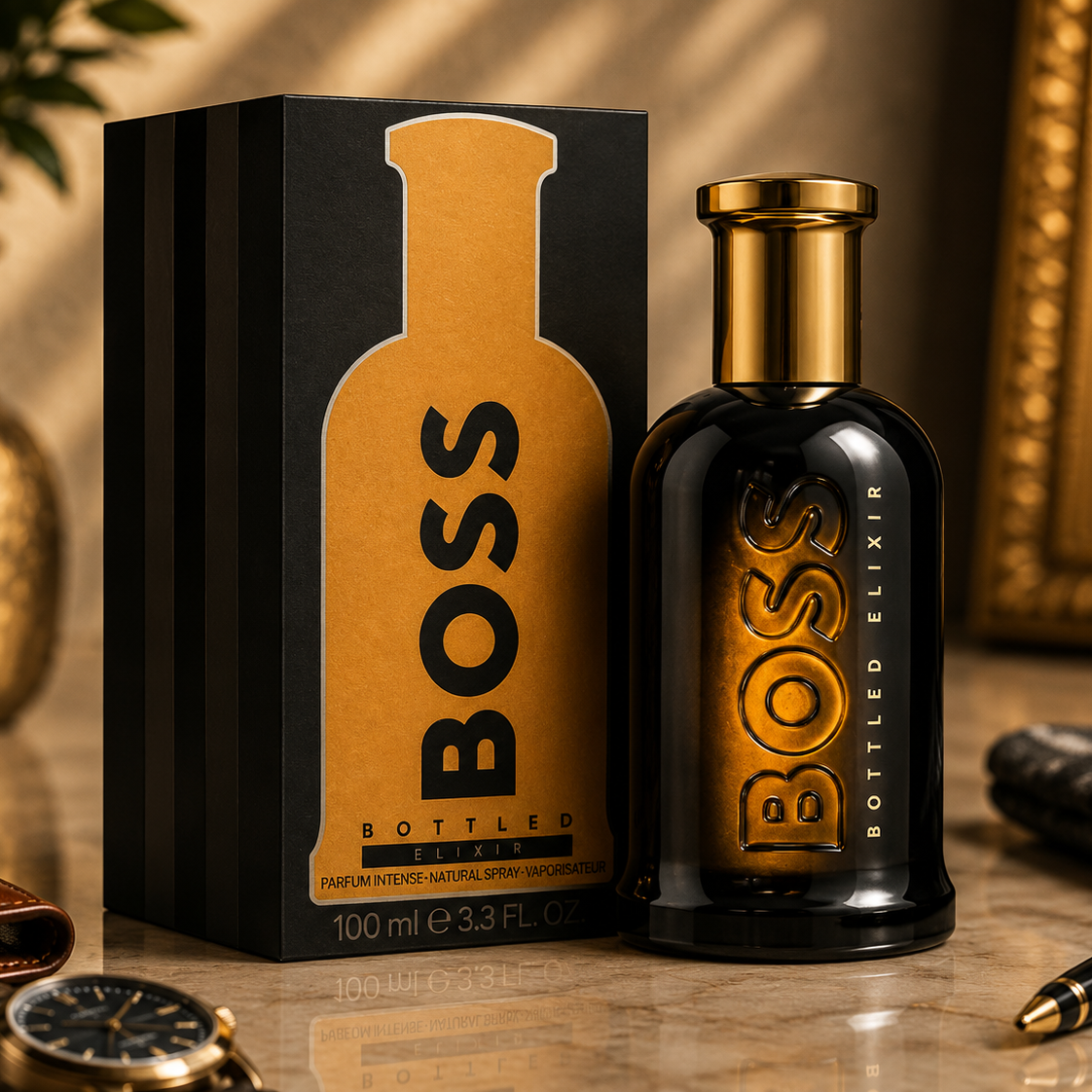 HUGO BOSS BOSS BOTTLED ELIXIR (M) PARFUM INTENSE 100ML