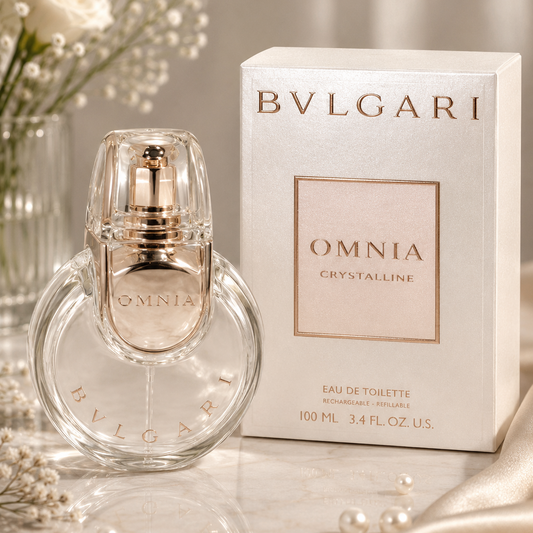 BVLGARI OMNIA CRYSTALLINE EDT 100ML REFILLABLE