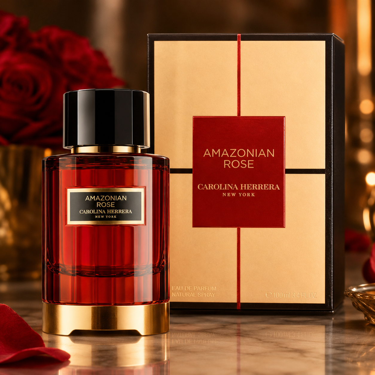 CAROLINA HERRERA AMAZONIAN ROSE (U) EDP 100ML